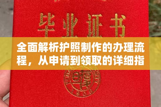 武穴全面解析护照制作的办理流程，从申请到领取的详细指南