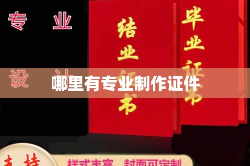 武穴哪里有专业制作证件