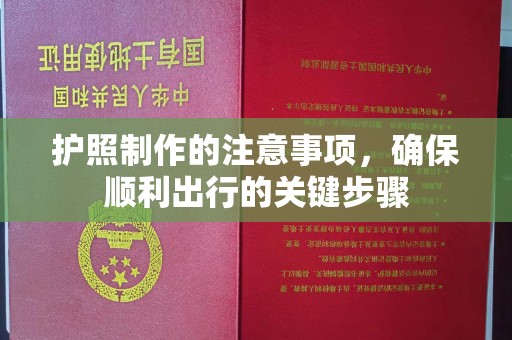武穴护照制作的注意事项，确保顺利出行的关键步骤