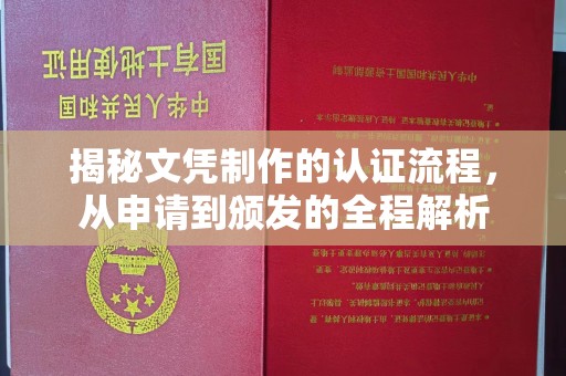 武穴揭秘文凭制作的认证流程，从申请到颁发的全程解析