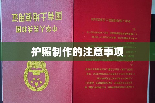 武穴护照制作的注意事项